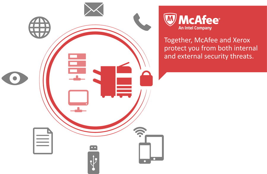 McAfee security logo